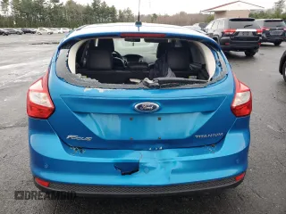 2012 Ford Focus Titanium with VIN 1FAHP3N22CL139808, listed as a Copart auction lot 51847665 with Not Provided miles and Salvage Title. Bid and sale history available at carsss.com. Image 6.
