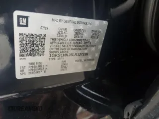2020 GMC Yukon XL Denali with VIN 1GKS1HKJ6LR127236, listed as a Copart auction lot 76639424 with 143,579 mi miles and Salvage Title. Bid and sale history available at carsss.com. Image 14.