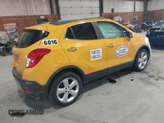 2016 Buick Encore Convenience with VIN KL4CJFSB9GB690206, listed as a IAAI auction lot 42053722 with 116,882 mi miles. Bid and sale history available at carsss.com. Image 4.