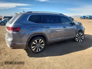 2022 Volkswagen Atlas SEL Premium R-Line with VIN 1V2FR2CA9NC506401, listed as a Copart auction lot 49092305 with 54,571 mi miles and Salvage title. Bid and sale history available at DreamBid. Image 3.
