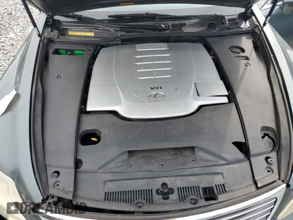 2008 Lexus LS 460 with VIN JTHBL46F485064011, listed as a Copart auction lot 48799195 with 198,182 mi miles and Salvage Title. Bid and sale history available at carsss.com. Image 11.