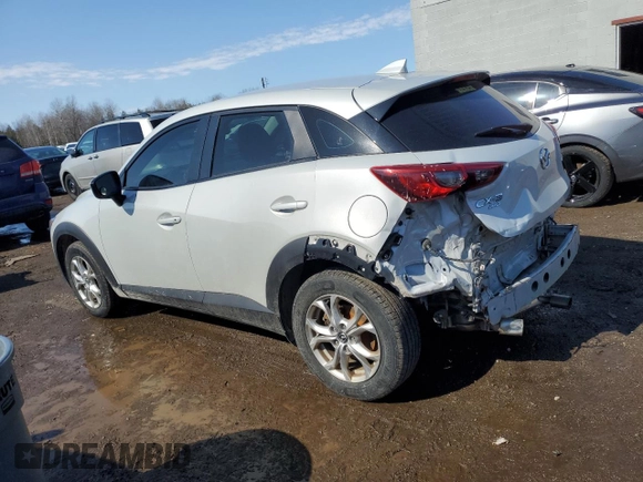 2017 Mazda CX-3 Touring with VIN JM1DKFC76H0176120, listed as a Copart auction lot 47482735 with 119,621 mi miles and Salvage Title. Bid and sale history available at carsss.com. Image 2.