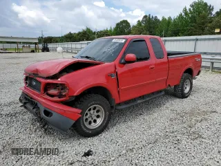 2002 Ford F-150 XL z VIN 1FTRX18L42KA94155, wystawiony jako Copart lot #56488635 z przebiegiem Nie podano mil oraz Szkoda całkowita • Salvage title. Historia ofert i sprzedaży dostępna na DreamBid. Obrazek 1.