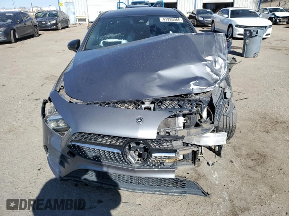 2020 Mercedes-Benz A 220 with VIN W1K3G4EB2LJ235062, listed as a Copart auction lot 41996965 with 36,675 mi miles and Salvage Title. Bid and sale history available at DreamBid. Image 5.
