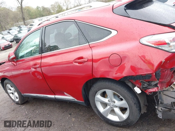2011 Lexus RX 350 with VIN 2T2BK1BA7BC080934, listed as a IAAI auction lot 41859345 with 173,097 mi miles and . Bid and sale history available at DreamBid. Image 15.