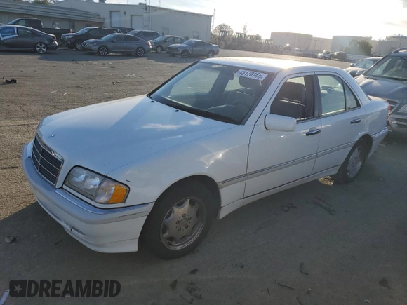 1999 Mercedes-Benz C 230/260/280/320 with VIN WDBHA24G6XA731036, listed as a Copart auction lot 43178165 with Not Provided miles and Clean Title. Bid and sale history available at carsss.com. Image 1.