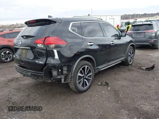 2017 Nissan Rogue S with VIN JN8AT2MV1HW283678, listed as a IAAI auction lot 41466042 with 88,532 mi miles and . Bid and sale history available at DreamBid. Image 4.