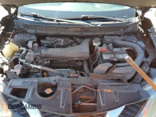 2015 Nissan Rogue S with VIN 5N1AT2MT1FC868734, listed as a Copart auction lot 53066935 with 96,568 mi miles and Salvage Title. Bid and sale history available at carsss.com. Image 12.