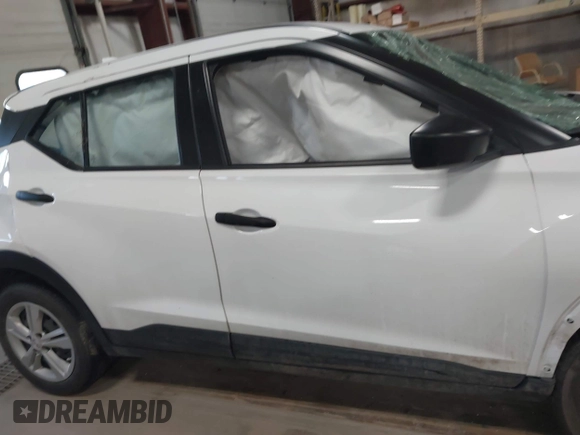2022 Nissan Kicks S with VIN 3N1CP5BV1NL506724, listed as a IAAI auction lot 41757513 with 44,269 mi miles. Bid and sale history available at carsss.com. Image 13.