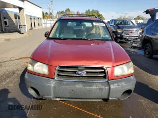 2003 Subaru Forester X with VIN JF1SG63663H731440, listed as a Copart auction lot 76963674 with 0 mi miles and Salvage Title. Bid and sale history available at carsss.com. Image 5.