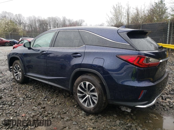 2022 Lexus RX 350L with VIN JTJHZKFA1N2042206, listed as a Copart auction lot 48191645 with 26,632 mi miles and Salvage title. Bid and sale history available at DreamBid. Image 2.