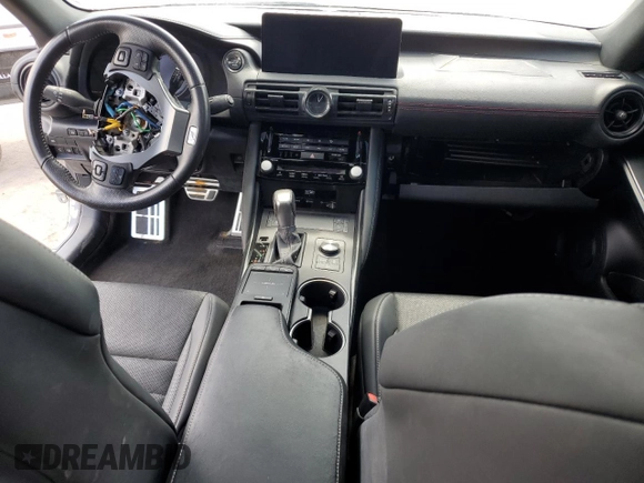 2023 Lexus IS 500 F Sport Performance z VIN JTHAP1D20P5002151, wystawiony jako Copart lot #60993705 z przebiegiem Nie podano mil oraz Szkoda całkowita • Salvage title. Historia ofert i sprzedaży dostępna na DreamBid. Obrazek 8.