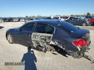 2011 Infiniti G25 x with VIN JN1DV6AR6BM652171, listed as a Copart auction lot 80255524 with 232,576 mi miles and Salvage Title. Bid and sale history available at DreamBid. Image 2.