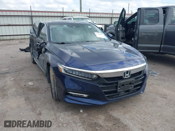 2018 Honda Accord Touring z VIN 1HGCV3F99JA010500, wystawiony jako IAAI lot #41529657 z przebiegiem 46 704 mil mil oraz . Historia ofert i sprzedaży dostępna na DreamBid. Obrazek 1.