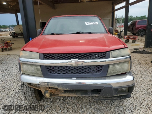 2006 Chevrolet Colorado 1LT z VIN 1GCDT146568250406, wystawiony jako Copart lot #55317635 z przebiegiem 273 636 mil mil oraz Szkoda całkowita • Salvage title. Historia ofert i sprzedaży dostępna na DreamBid. Obrazek 5.