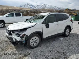 2021 Subaru Forester with VIN JF2SKADC4MH450613, listed as a Copart auction lot 44348035 with 46,567 mi miles and Salvage Title. Bid and sale history available at carsss.com. Image 1.