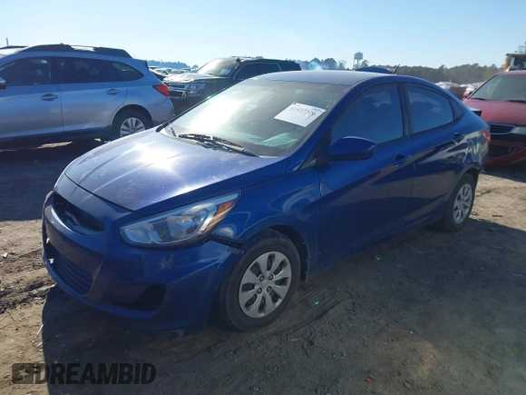 2017 Hyundai Accent SE with VIN KMHCT4AE4HU316264, listed as a IAAI auction lot 41437326 with 165,865 mi miles and . Bid and sale history available at carsss.com. Image 2.