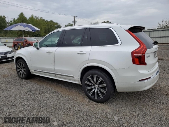 2024 Volvo XC90 Core Bright Theme with VIN YV4L12PK0R1154600, listed as a Copart auction lot 71751284 with 6,435 mi miles and Salvage Title. Bid and sale history available at carsss.com. Image 2.