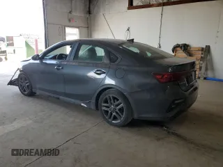 2020 Kia Forte GT-Line with VIN 3KPF34AD2LE156837, listed as a Copart auction lot 48761935 with 43,706 mi miles and Salvage Title. Bid and sale history available at DreamBid. Image 2.