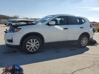 2017 Nissan Rogue SL with VIN 5N1AT2MVXHC823635, listed as a Copart auction lot 44452375 with 82,912 mi miles and Salvage Title. Bid and sale history available at carsss.com. Image 1.