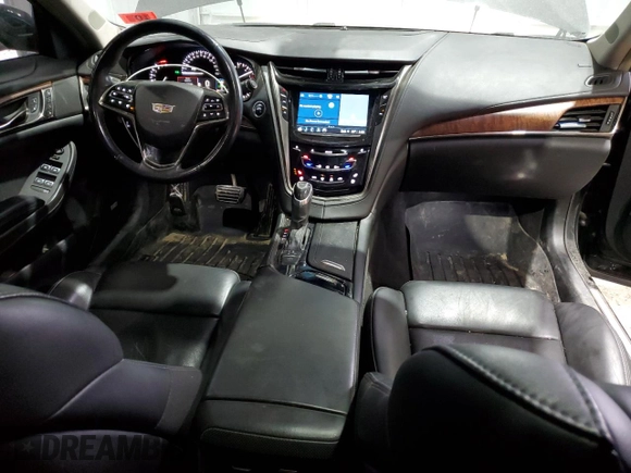2019 Cadillac CTS Luxury AWD with VIN 1G6AX5SS9K0144003, listed as a Copart auction lot 84439534 with 112,485 mi miles and Salvage title. Bid and sale history available at DreamBid. Image 8.