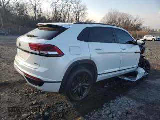 2023 Volkswagen Atlas 2.0T SEL R-Line Black z VIN 1V2SC2CA5PC222895, wystawiony jako Copart lot #87421254 z przebiegiem 17 785 mil mil oraz Szkoda całkowita • Salvage title. Historia ofert i sprzedaży dostępna na DreamBid. Obrazek 3.