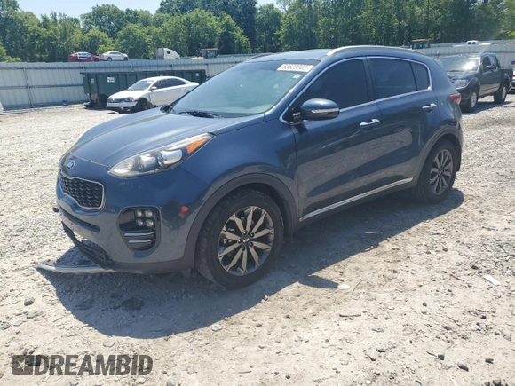2018 Kia Sportage EX with VIN KNDPN3AC0J7428315, listed as a Copart auction lot 53609005 with 110,142 mi miles and Salvage title. Bid and sale history available at DreamBid. Image 1.