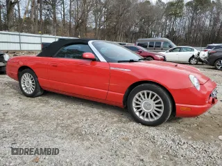 2005 Ford Thunderbird Deluxe with VIN 1FAHP60A05Y105999, listed as a Copart auction lot 41981235 with 96,546 mi miles and Salvage Title. Bid and sale history available at DreamBid. Image 4.