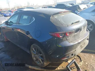 2020 Mazda Mazda3 Hatchback with VIN JM1BPALMXL1175377, listed as a IAAI auction lot 41313976 with 54,592 mi miles. Bid and sale history available at carsss.com. Image 3.