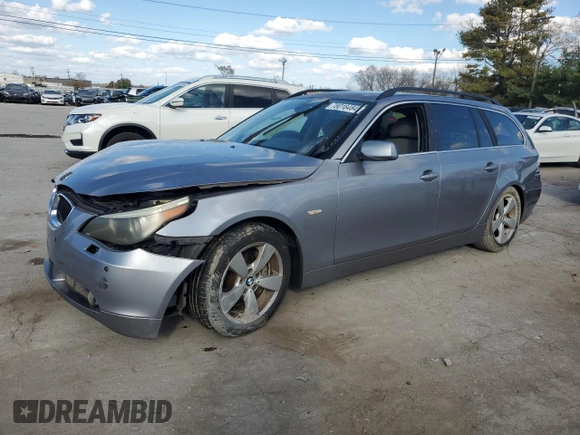 2006 BMW 5 Series 530xi with VIN WBANN735X6CN02686, listed as a Copart auction lot 78018484 with Not Provided miles and Salvage Title. Bid and sale history available at carsss.com. Image 1.