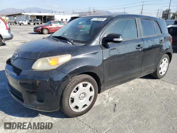 2013 Scion xD with VIN JTKKUPB45D1029105, listed as a Copart auction lot 41760445 with 141,283 mi miles and Salvage Title. Bid and sale history available at carsss.com. Image 1.
