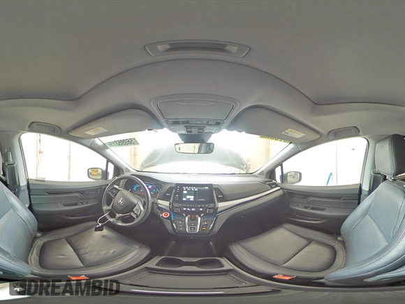 2022 Honda Odyssey Touring with VIN 5FNRL6H88NB051038, listed as a Copart auction lot 56995315 with 108,534 mi miles and Salvage title. Bid and sale history available at DreamBid. Image 16.
