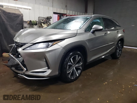 2020 Lexus RX with VIN 2T2HZMDA0LC213751, listed as a Copart auction lot 85252744 with 18,077 mi miles and Salvage Title. Bid and sale history available at carsss.com. Image 1.