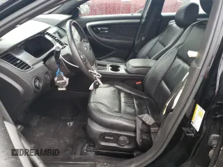 2018 Ford Taurus SEL with VIN 1FAHP2E89JG119639, listed as a Copart auction lot 58686685 with 107,490 mi miles and Salvage title. Bid and sale history available at DreamBid. Image 7.