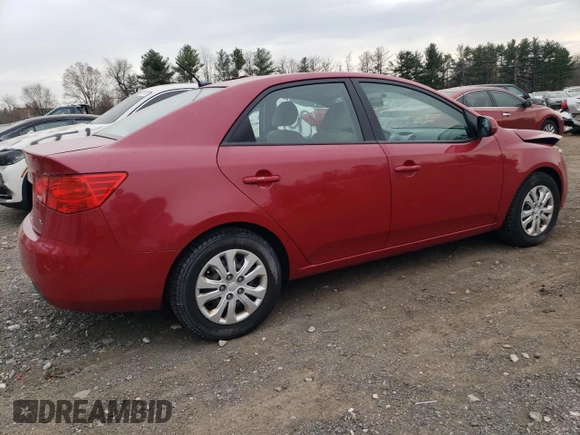 2013 Kia Forte EX with VIN KNAFU4A29D5694814, listed as a Copart auction lot 51052235 with 84,561 mi miles and Salvage Title. Bid and sale history available at carsss.com. Image 3.