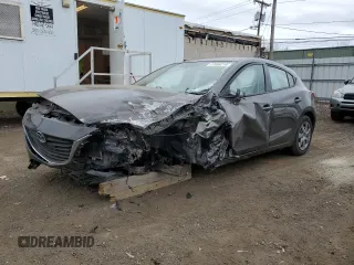 2016 Mazda 3 i Sport with VIN JM1BM1J7XG1329257, listed as a Copart auction lot 77995214 with Not Provided miles and Salvage Title. Bid and sale history available at DreamBid. Image 1.