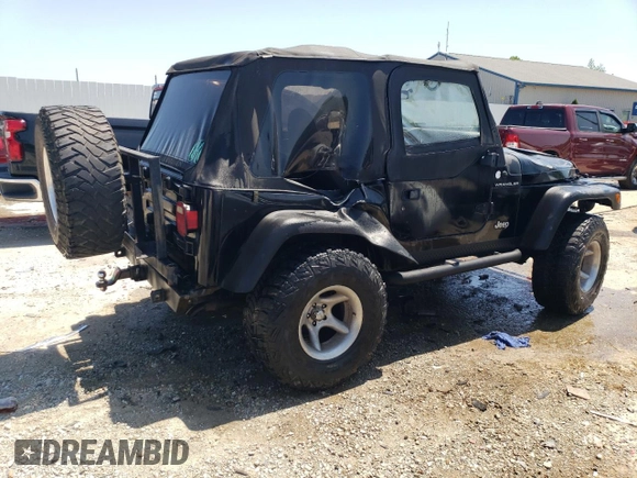 1997 Jeep Wrangler SE with VIN 1J4FY29P2VP431639, listed as a Copart auction lot 61222754 with 225,081 mi miles and Salvage Title. Bid and sale history available at carsss.com. Image 3.