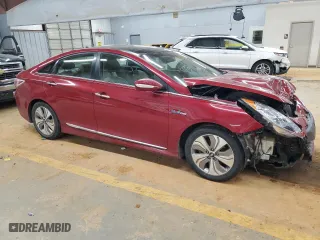 2013 Hyundai Sonata Hybrid with VIN KMHEC4A48DA080701, listed as a Copart auction lot 88773465 with 123,501 mi miles and Salvage Title. Bid and sale history available at carsss.com. Image 4.