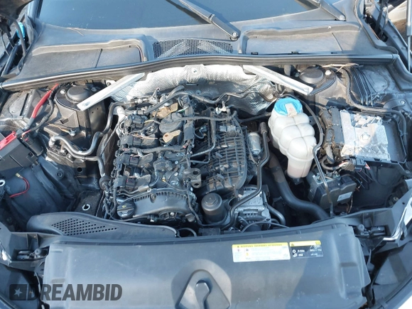2017 Audi A4 Premium with VIN WAUGNAF44HN036740, listed as a IAAI auction lot 41595456 with 91,813 mi miles. Bid and sale history available at carsss.com. Image 10.
