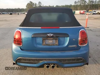 2022 MINI Convertible Cooper S z VIN WMW43DL00N3P16346, wystawiony jako Copart lot #48542555 z przebiegiem 19 138 mil mil oraz Tytuł czysty. Historia ofert i sprzedaży dostępna na DreamBid. Obrazek 6.