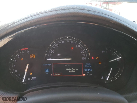 2018 Cadillac XTS Livery Package with VIN 2G61U5S38J9148386, listed as a Copart auction lot 77175064 with 96,542 mi miles and Salvage Title. Bid and sale history available at carsss.com. Image 9.