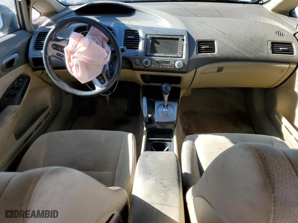 2007 Honda Civic Hybrid with VIN JHMFA36237S022248, listed as a Copart auction lot 48664095 with 162,146 mi miles and Salvage Title. Bid and sale history available at carsss.com. Image 8.
