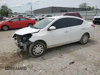 2016 Nissan Versa SV with VIN 3N1CN7AP6GL845213, listed as a Copart auction lot 58325575 with 147,638 mi miles and Salvage title. Bid and sale history available at DreamBid. Image 1.