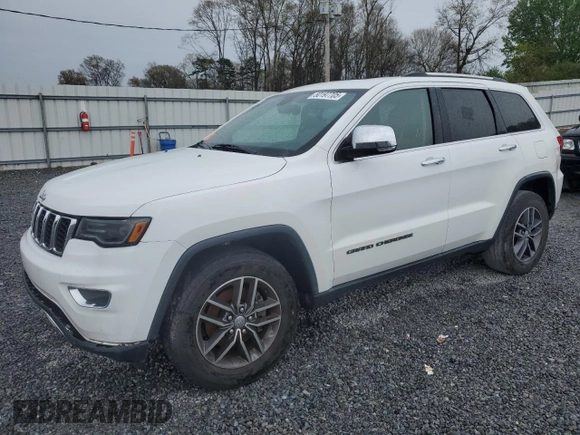 2017 Jeep Grand Cherokee Limited with VIN 1C4RJEBG6HC826423, listed as a Copart auction lot 50197705 with 0 mi miles and Clean Title. Bid and sale history available at carsss.com. Image 1.