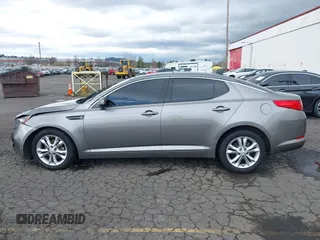 2012 Kia Optima EX with VIN 5XXGN4A76CG022770, listed as a IAAI auction lot 41825939 with 214,445 mi miles. Bid and sale history available at carsss.com. Image 14.
