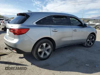 2016 Acura MDX with VIN 5FRYD4H29GB040916, listed as a Copart auction lot 43081035 with 85,255 mi miles and Salvage Title. Bid and sale history available at carsss.com. Image 3.