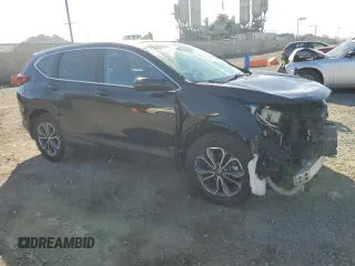 2020 Honda CR-V EX-L with VIN 2HKRW1H82LH424552, listed as a Copart auction lot 45870245 with 69,984 mi miles and Salvage Title. Bid and sale history available at carsss.com. Image 4.