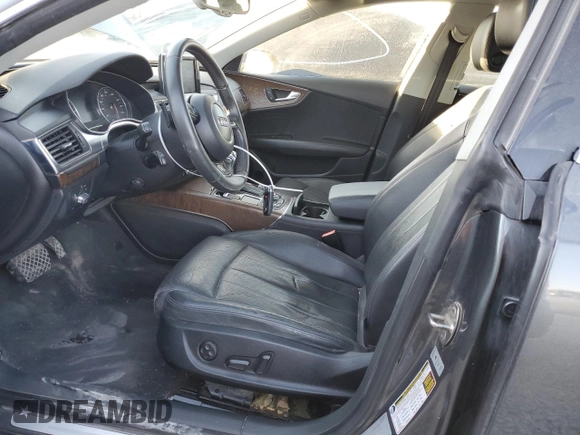 2014 Audi A7 Prestige with VIN WAU2GAFC3EN054198, listed as a Copart auction lot 73588924 with 99,048 mi miles and Salvage title. Bid and sale history available at DreamBid. Image 7.