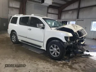 2007 Infiniti QX56 z VIN 5N3AA08C17N802122, wystawiony jako Copart lot #47050745 z przebiegiem 217 010 mil mil oraz Szkoda całkowita • Salvage title. Historia ofert i sprzedaży dostępna na DreamBid. Obrazek 4.