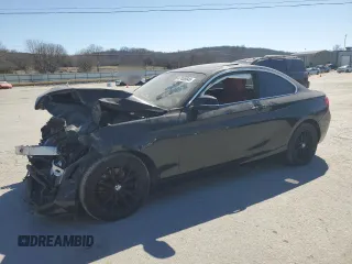 2016 BMW 2 Series 228i xDrive with VIN WBA1G9C51GV598945, listed as a Copart auction lot 47465645 with 86,900 mi miles and Salvage title. Bid and sale history available at DreamBid. Image 1.